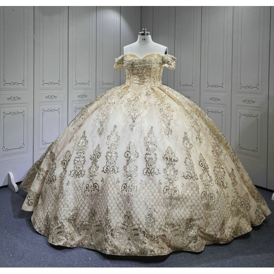 2025 Sky Blue Quinceanera Dresses Princess Sparkly Ball Gown Sweetheart Girls Sweet 15 Vestidos De 15 Anos