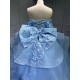 Vestido 15 Anos Vestidos De Gala Largos Novia Princesa Con Brillo Sky Blue Boda Vestidos Quinceanera