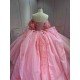 Mumuleo 2025 Pink Quinceanera Dresses With Derachable Tail Vestidos De Xv Aos 2025 Vestidos De 15 Rosados 15 Year Old Dresses