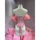 Mumuleo 2025 Pink Quinceanera Dresses With Derachable Tail Vestidos De Xv Aos 2025 Vestidos De 15 Rosados 15 Year Old Dresses