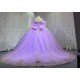 Mumuleo Lilac Quinceanera Dresses Sweep Train Ball Gown Floor-Length Modern Lace Teenagers 2026