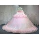 Mumuleo Pink Quinceanera Dresses vestido de quinceañera rosa palo con cristales