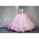 Mumuleo Quinceanera Dress 2026 Floor-Length Modern Satin Print Lace Bow Natural Waist for Teenagers
