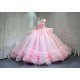 Mumuleo Quinceanera Dress 2026 Floor-Length Modern Satin Print Lace Bow Natural Waist for Teenagers