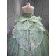 Mumuleo Custom Made Quinceanera Dress Sage Green Vestido De Quinceanera Sirena 2026 Sweep Train Ball Gown Floor-Length Teenagers