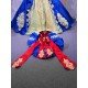 Mumuleo Snow White Inspired Quinceanera Floor-Length Modern Satin Lace Dress with Cape for Teenagers