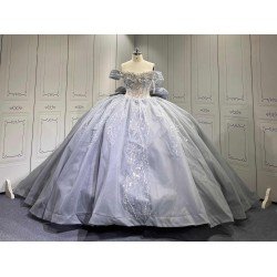 Mumuleo Modern Floor-Length Sweep Train Ball Gown Quinceanera Dresses Diamond Crystal Satin for Teenagers 2027 Vestido De XV