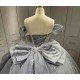 Mumuleo Modern Floor-Length Sweep Train Ball Gown Quinceanera Dresses Diamond Crystal Satin for Teenagers 2027 Vestido De XV