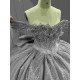 Mumuleo Modern Floor-Length Sweep Train Ball Gown Quinceanera Dresses Diamond Crystal Satin for Teenagers 2027 Vestido De XV