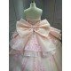 Mumuleo Light Pink Ball Gown Quinceanera Dresses with Chapel Train off the Shoulder Satin Fabric Modern Style 2027