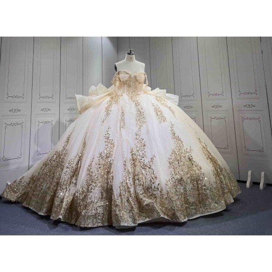 Mumuleo Candy Color Ball Gown Floor-Length Off-The-Shoulder Sweetheart Neckline Quinceanera Dress Lace Appliques Satin Summer