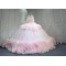 Mumuleo Light Pink Ball Gown Floor-Length Quinceanera Dresses Chapel Train Modern Satin Print Lace Luxury for Teenagers 2026