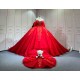 Mumuleo Wholesale Red Quinceanera Dress with Matching Doll Dress