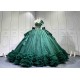 Mumuleo Emerald Green Quinceanera Dress 2026 Ball Gowns 15 Years Dresses Oem New Style Women's Princess Extravagant