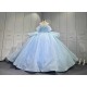 Mumuleo Wholesale Quinceanera Dress with Sleeves Sky Blue Quinceanera Dress for Teenagers Vestidos Para Nena De 8 Anos