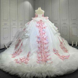 Mumuleo Glitter Champagne Quinceanera Dress Vestidos De Xv Anos Rosa Pink Fifteen Year Old Dress Vestidos De Quince Anos