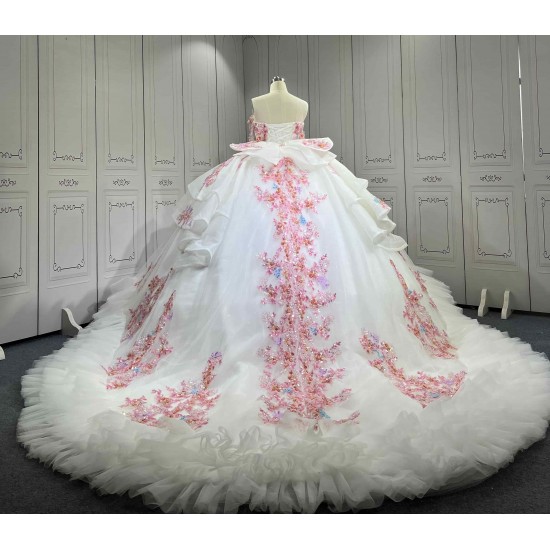 Mumuleo Glitter Champagne Quinceanera Dress Vestidos De Xv Anos Rosa Pink Fifteen Year Old Dress Vestidos De Quince Anos