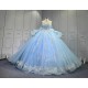 Mumuleo Floor-Length Modern Satin Lace Printed Chapel Train Ball Gown Quinceanera Dress for Teenagers