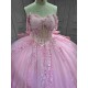 Mumuleo Princess Pink Quinceanera Dress 2026 With Big Bow