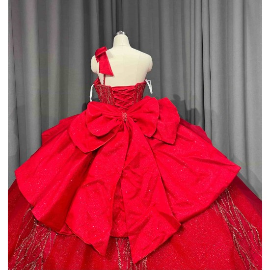 Mumuleo Bright Red Quinceanera Dresses 2026 Economics Vestidos De Quinceaera XV 15 Aos Ball Gowns Vestidos De Fiesta