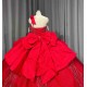 Mumuleo Bright Red Quinceanera Dresses 2026 Economics Vestidos De Quinceaera XV 15 Aos Ball Gowns Vestidos De Fiesta