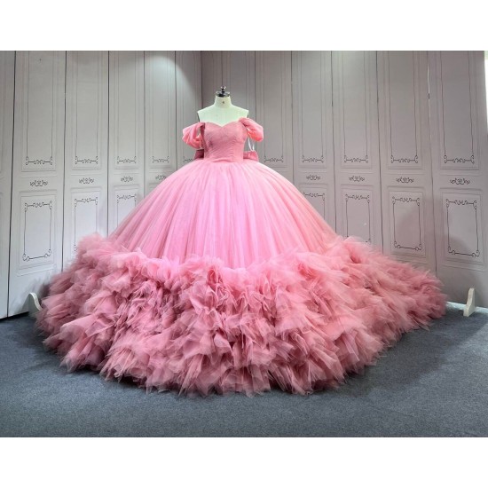 Mumuleo Blush Pink Quinceanera Dress Vestidos De 15 Anos Quinceanera Fashion Xv Anera Sweet 16 Princess Party Gowns