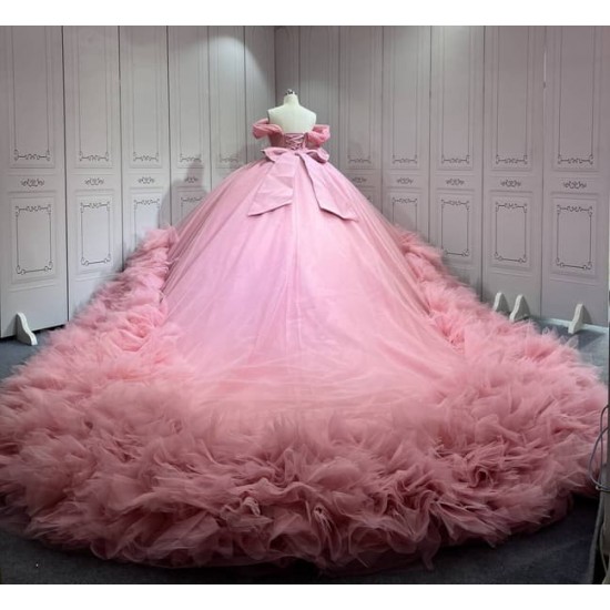 Mumuleo Blush Pink Quinceanera Dress Vestidos De 15 Anos Quinceanera Fashion Xv Anera Sweet 16 Princess Party Gowns