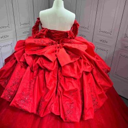 Mumuleo Bright Red Quinceanera Dress Vestidos De 15 Anos Quinceanera Fashion Xv Vestido De Quinceaera Talla Pequea