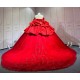 Mumuleo Bright Red Quinceanera Dress Vestidos De 15 Anos Quinceanera Fashion Xv Vestido De Quinceaera Talla Pequea