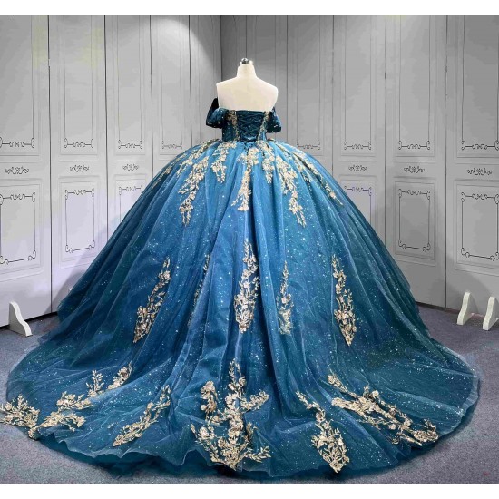 Mumuleo Teal Green Quinceanera Dress Vestidos De 15 Anos Quinceanera Fashion Xv Vestidos De Quinceaera Azul