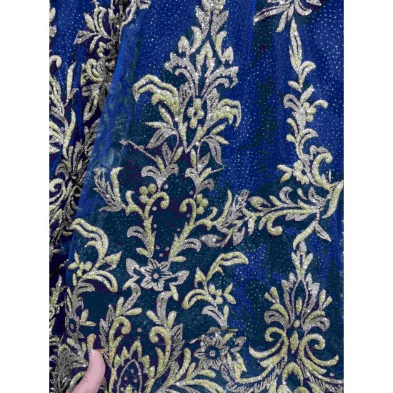 Mumuleo Navy Blue With Gold Quinceanera Dress Vestidos De 15 Anos Quinceanera Fashion Xv Vestido De 15 Aos Morado