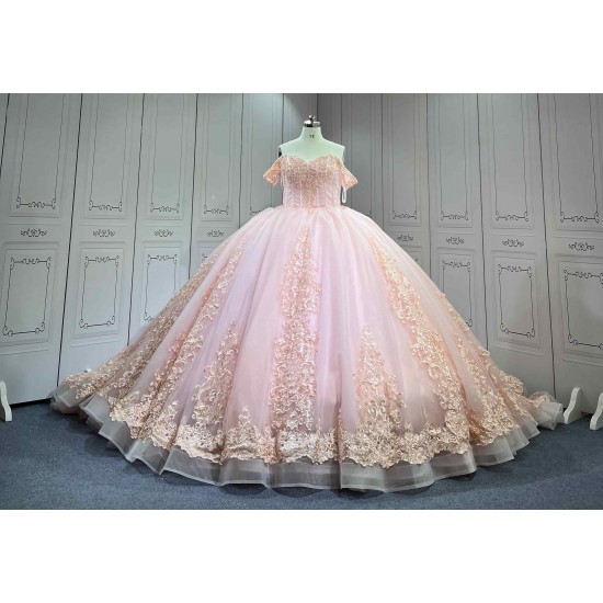 Mumuleo Light Pink Quinceanera Dress 2026 Vestidos De 15 Anos Quinceanera Fashion Xv Rosa Vestido De XV