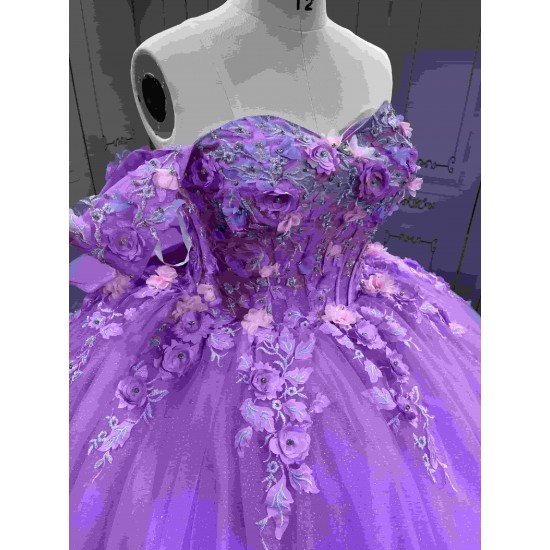 Mumuleo Lilac Quinceanera Dress 2026 Vestidos De 15 Anos Quinceanera Fashion Xv Vestidos De 15 Aos Lila
