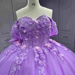 Mumuleo Lilac Quinceanera Dress 2026 Vestidos De 15 Anos Quinceanera Fashion Xv Vestidos De 15 Aos Lila