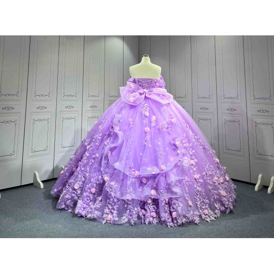 Mumuleo Lilac Quinceanera Dress 2026 Vestidos De 15 Anos Quinceanera Fashion Xv Vestidos De 15 Aos Lila