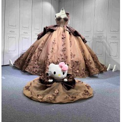 Mumuleo Chocolate Quinceanera Dresses 2026 Vestidos De 15 Anos Quinceanera Fashion Xv Anera Miss XV