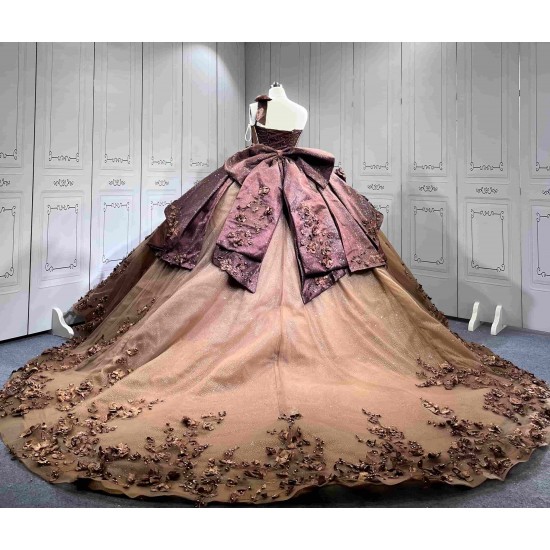 Mumuleo Chocolate Quinceanera Dresses 2026 Vestidos De 15 Anos Quinceanera Fashion Xv Anera Miss XV