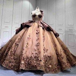 Mumuleo Chocolate Quinceanera Dresses 2026 Vestidos De 15 Anos Quinceanera Fashion Xv Anera Miss XV