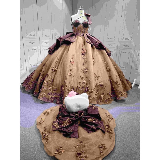 Mumuleo Chocolate Quinceanera Dresses 2026 Vestidos De 15 Anos Quinceanera Fashion Xv Anera Miss XV