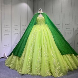Mumuleo Lime Green Quinceanera Dress 2026 Vestidos De 15 Aos Vestidos De Quinceanera Ball Gowns
