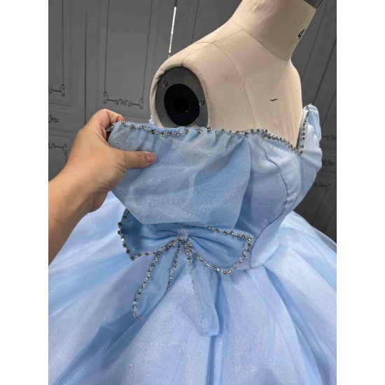 Mumuleo Sky Blue Quinceanera Dress 2026 Vestidos De 15 Anos Quinceanera Fashion Xv Vestidos De Xv Aos Vestidos De Novia Civil