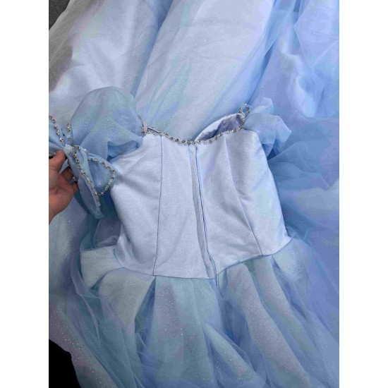 Mumuleo Sky Blue Quinceanera Dress 2026 Vestidos De 15 Anos Quinceanera Fashion Xv Vestidos De Xv Aos Vestidos De Novia Civil
