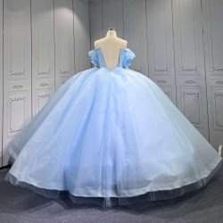 Mumuleo Sky Blue Quinceanera Dress 2026 Vestidos De 15 Anos Quinceanera Fashion Xv Vestidos De Xv Aos Vestidos De Novia Civil