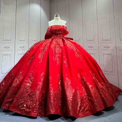 Mumuleo Bright Red Quinceanera Dress Vestidos De 15 Anos Quinceanera Fashion Xv Bestidos De 15 Aos Rojos