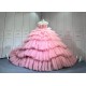 Mumuleo Pink Layered Quinceanera Dresses 2026 Vestidos De 15 Anos XV Vestidos Quinceaeras Ball Gowns Para 15 Womens Party Wear