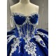 Mumuleo Navy Blue Vestidos De15 Anos Fuchsia Quinceanera Fashion Xv Anera Sweet 16 Princess Gowns Quinceaeras Ball Gowns Para 15