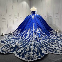 Mumuleo Navy Blue Vestidos De15 Anos Fuchsia Quinceanera Fashion Xv Anera Sweet 16 Princess Gowns Quinceaeras Ball Gowns Para 15