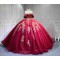 Mumuleo 2 in 1 Burgundy Quinceanera Dress 2026 With Matching Dancing Short Dresses Vestidos De Quince Anos