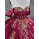 Mumuleo 2 in 1 Burgundy Quinceanera Dress 2026 With Matching Dancing Short Dresses Vestidos De Quince Anos