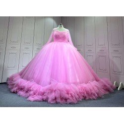 Mumuleo Pink Quinceanera Dresses Plus Size Rosa Customize Miss XV Vestido De Anos 2026 Vestidos De 15 Aos Economicos